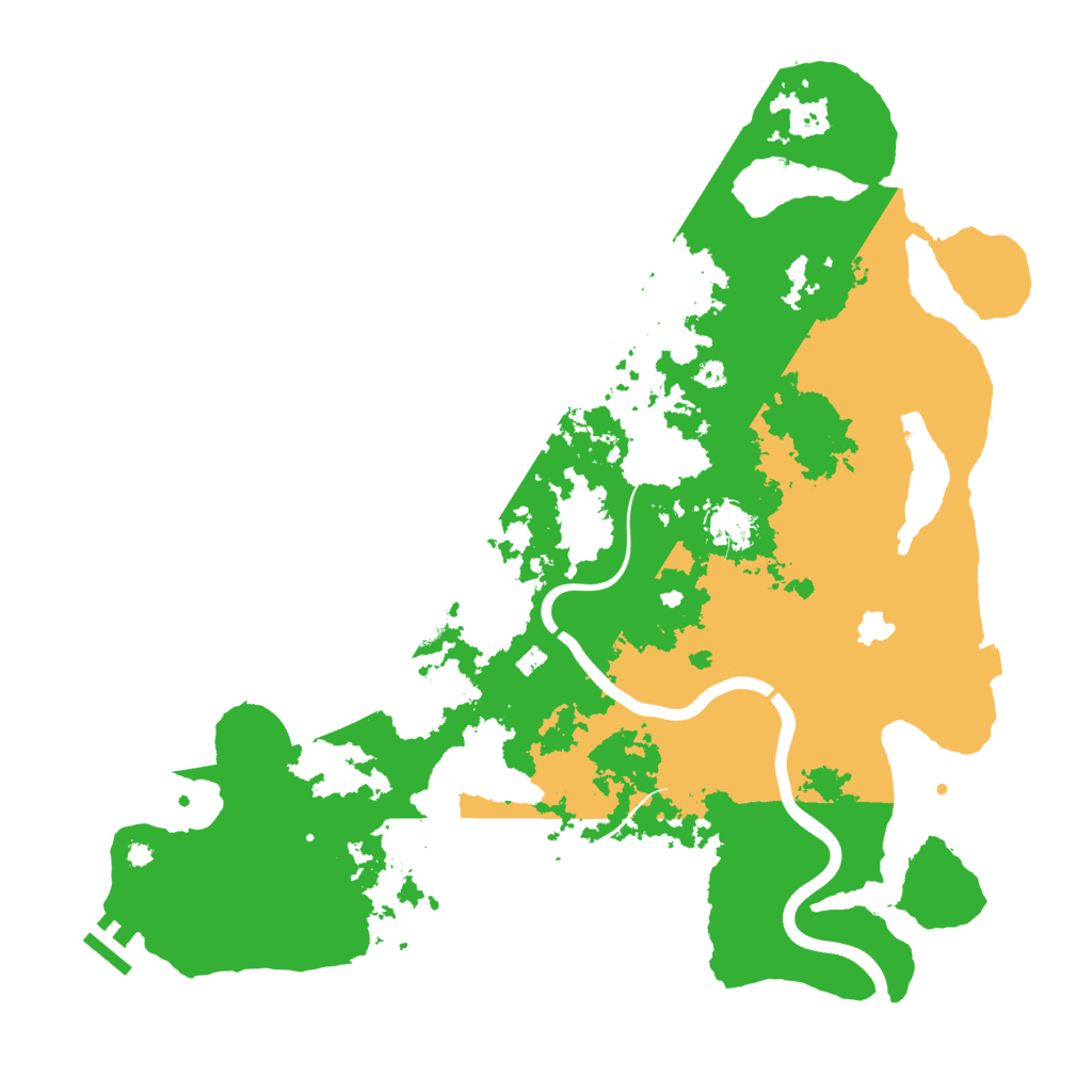 Biome Rust Map: Procedural Map, Size: 4000, Seed: 2055384837