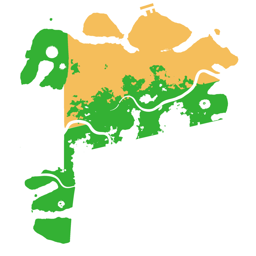 Biome Rust Map: Procedural Map, Size: 3750, Seed: 248745143