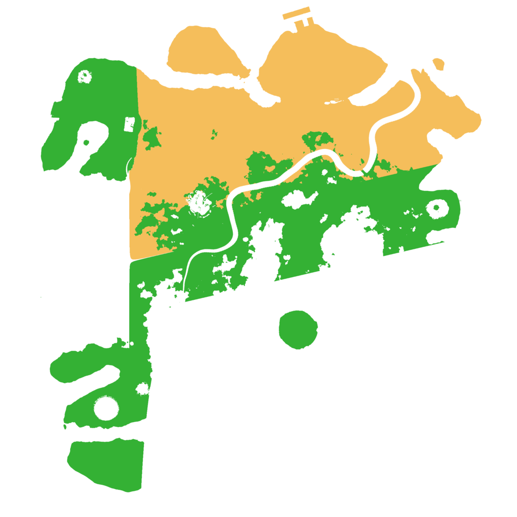 Biome Rust Map: Procedural Map, Size: 3750, Seed: 248745143