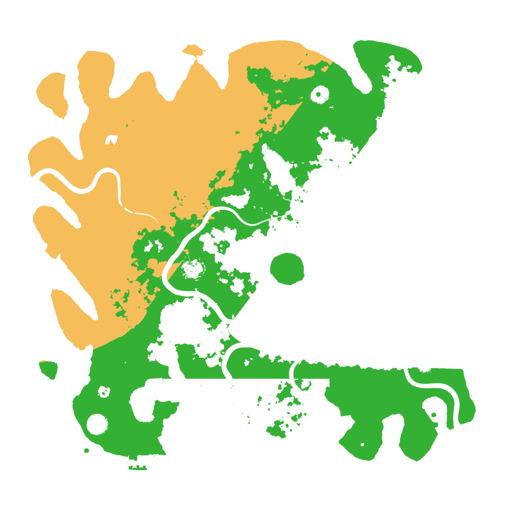 Biome Rust Map: Procedural Map, Size: 4250, Seed: 192871