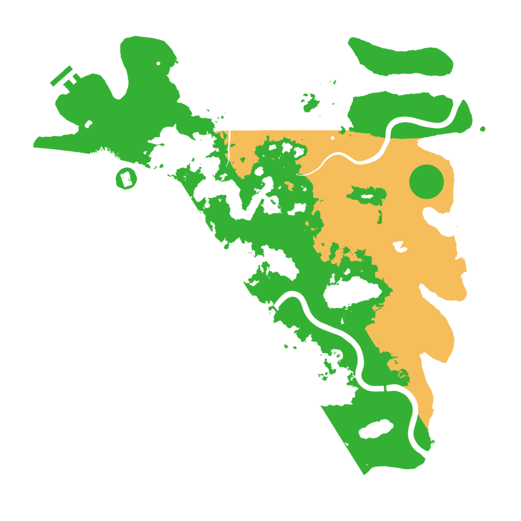 Biome Rust Map: Procedural Map, Size: 4000, Seed: 1269657591