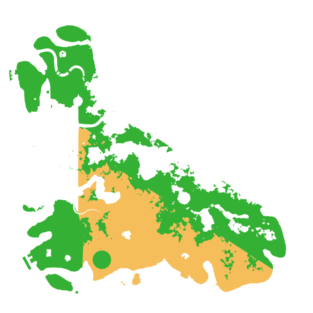 Biome Rust Map: Procedural Map, Size: 4500, Seed: 1572980617