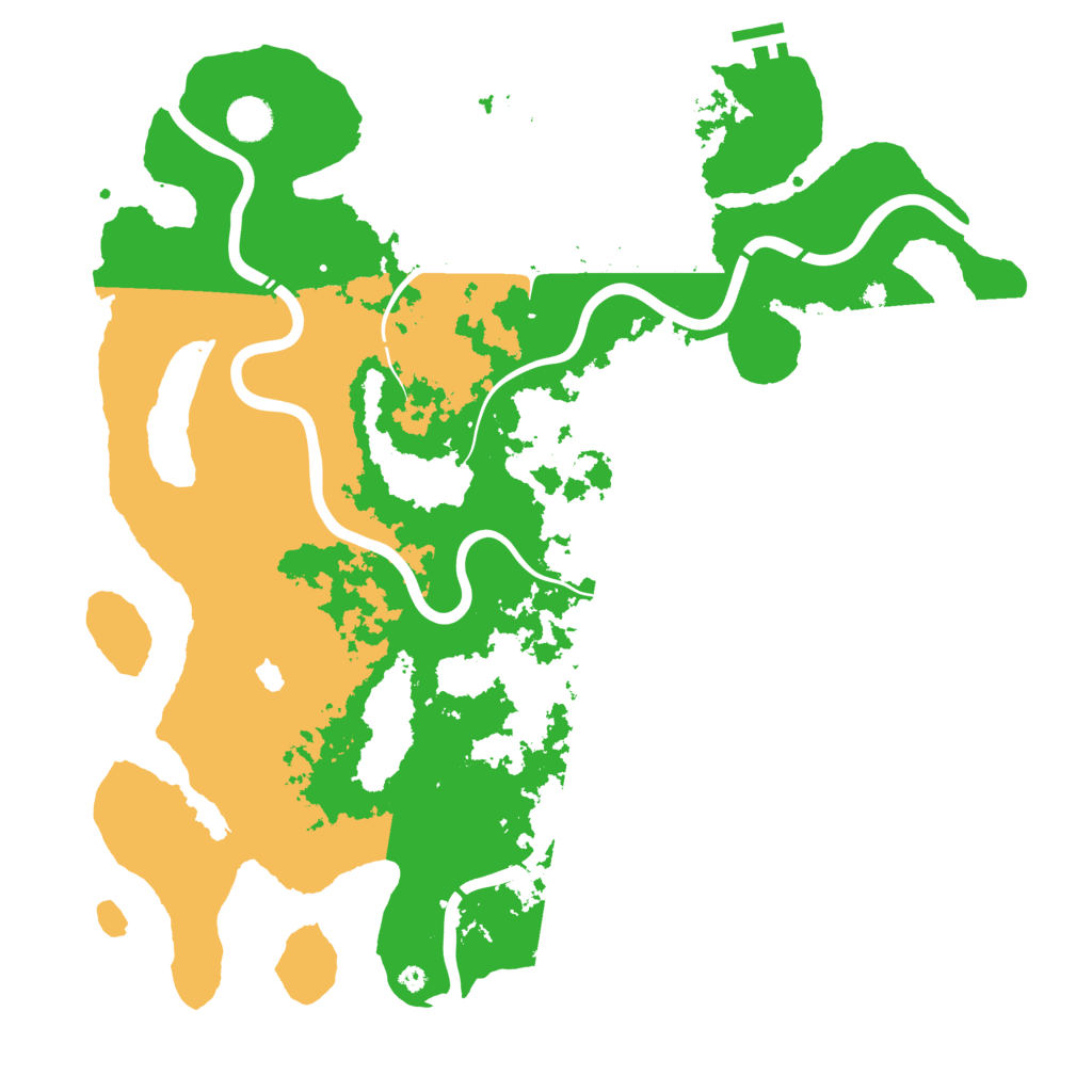 Biome Rust Map: Procedural Map, Size: 4250, Seed: 16330