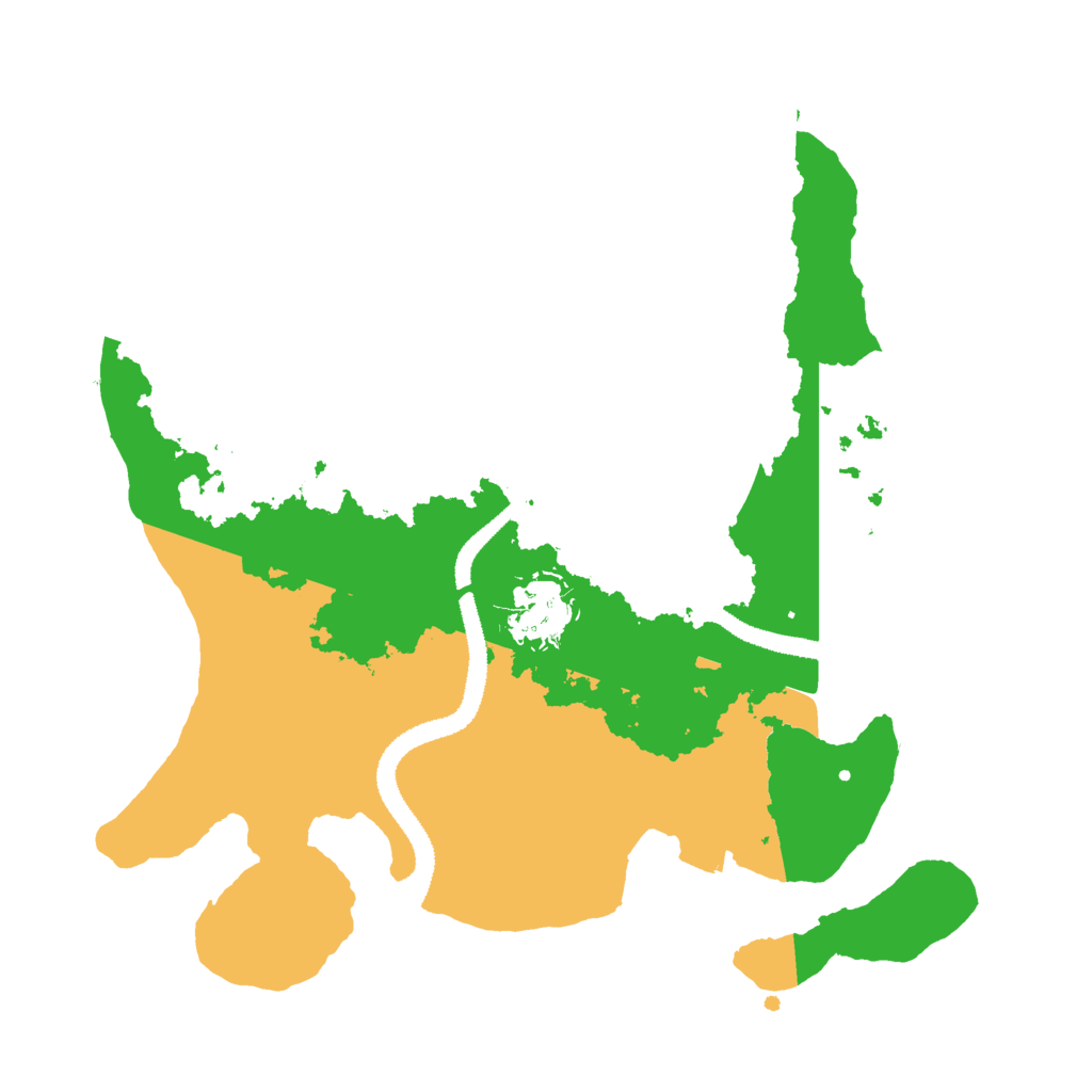 Biome Rust Map: Procedural Map, Size: 2800, Seed: 1252895723
