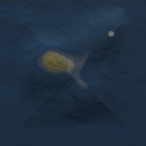 Thumbnail Rust Map: Procedural Map, Size: 1000, Seed: 68896963, 1 Monuments