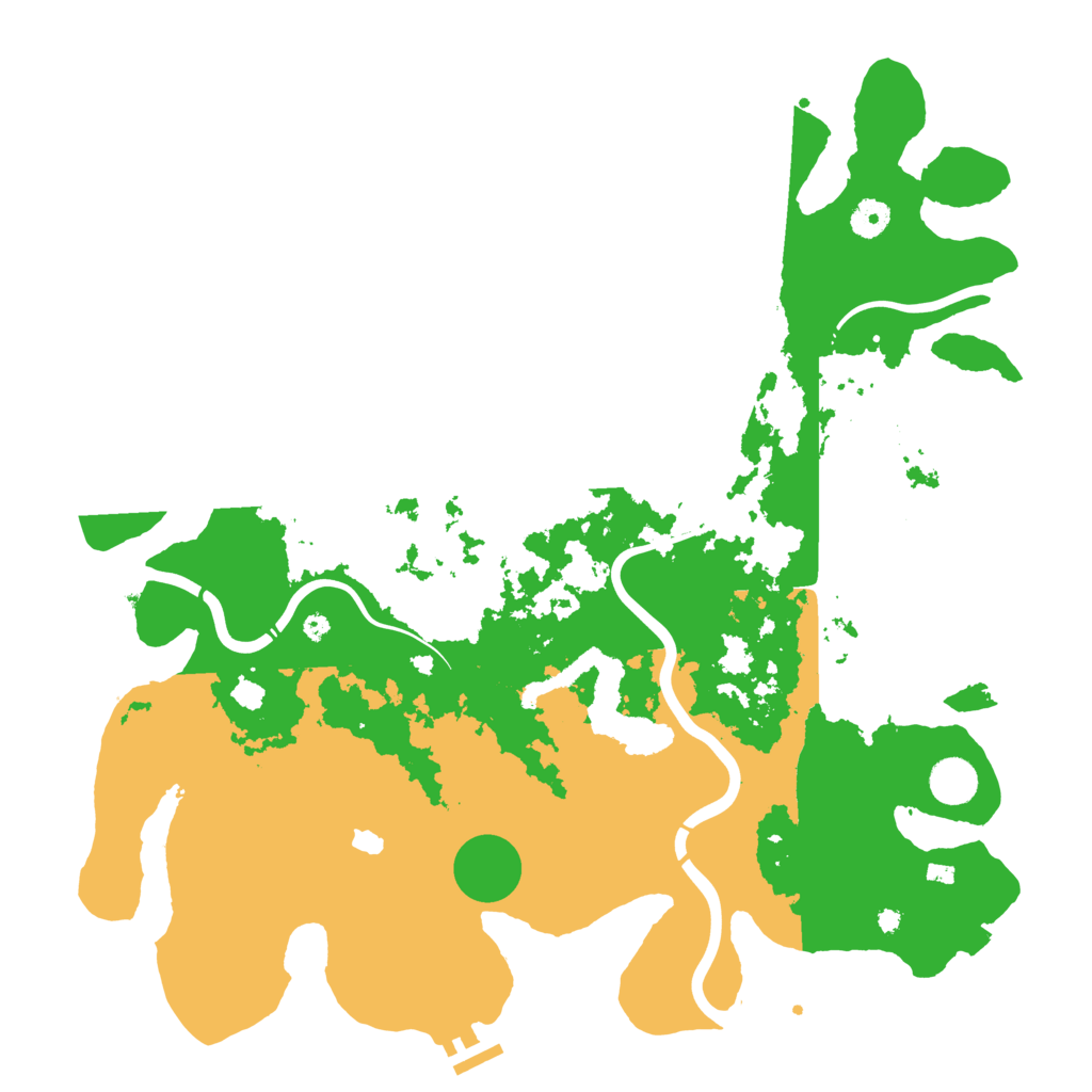 Biome Rust Map: Procedural Map, Size: 4250, Seed: 190815099