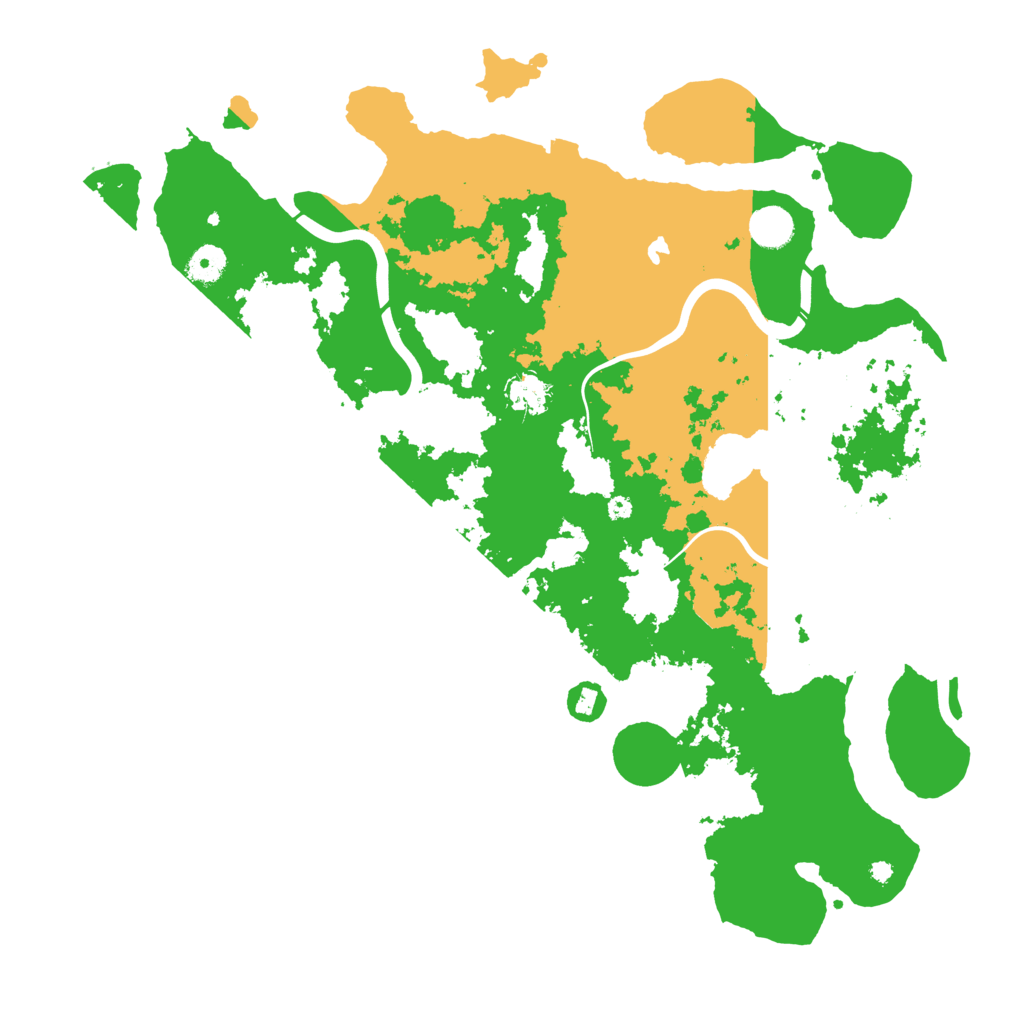 Biome Rust Map: Procedural Map, Size: 4250, Seed: 79619072