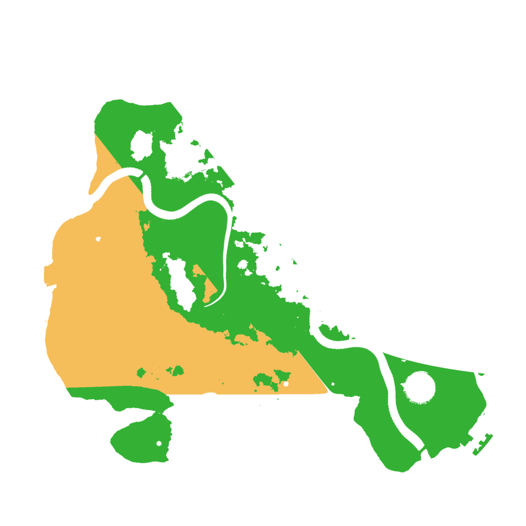 Biome Rust Map: Procedural Map, Size: 3000, Seed: 16076