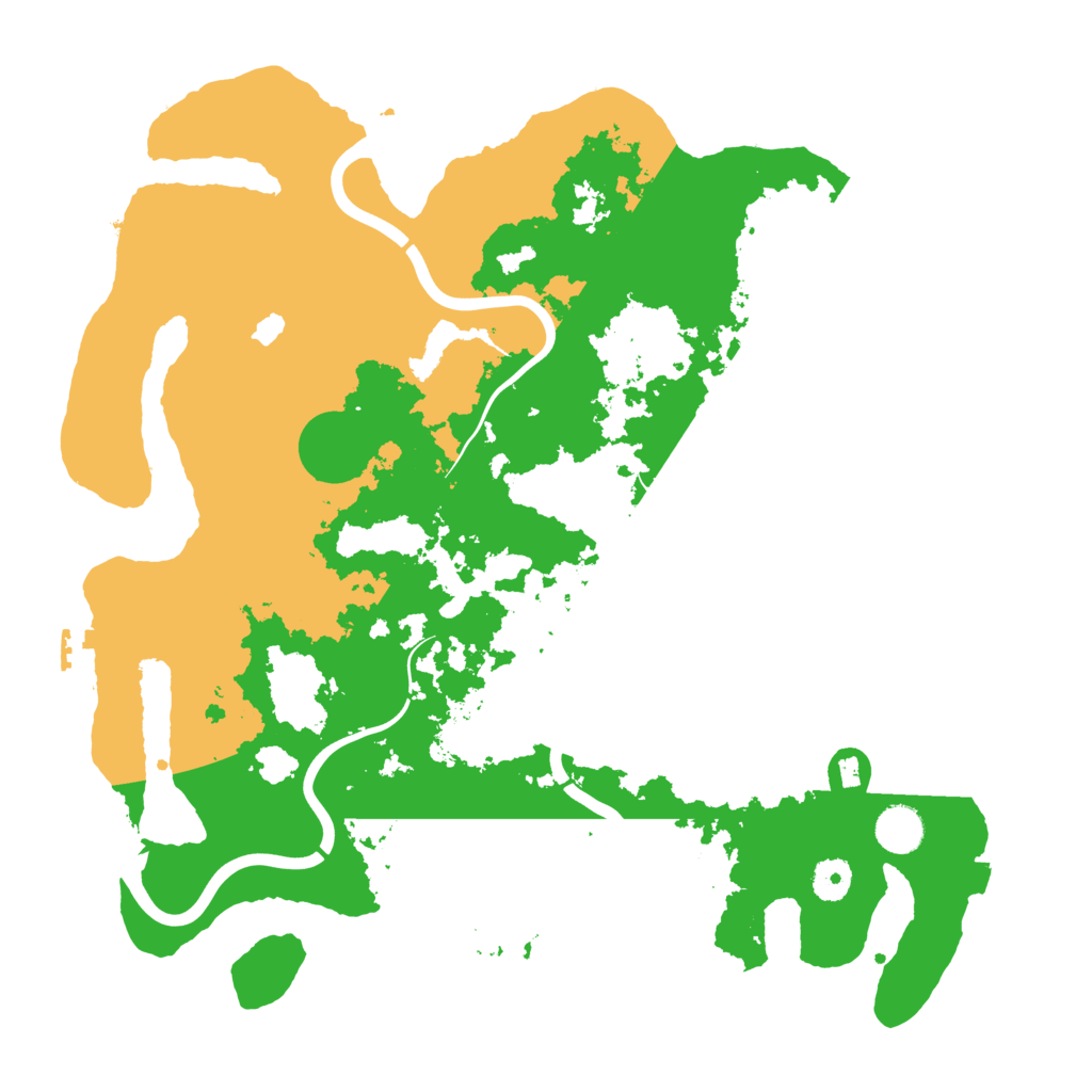 Biome Rust Map: Procedural Map, Size: 4000, Seed: 908238590