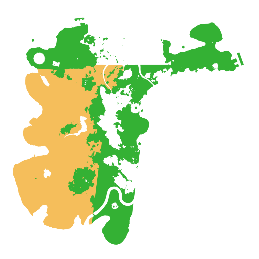 Biome Rust Map: Procedural Map, Size: 4000, Seed: 1011761613