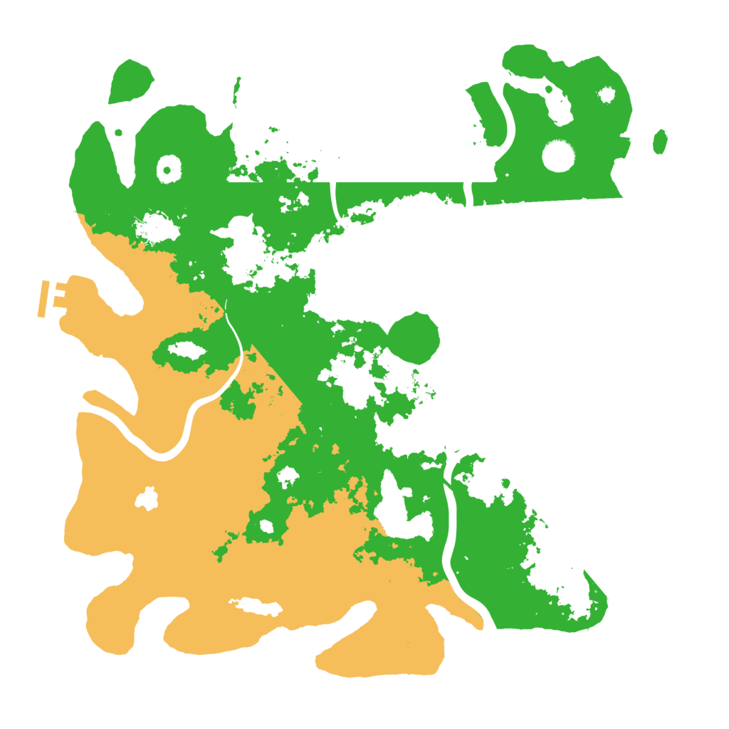 Biome Rust Map: Procedural Map, Size: 4000, Seed: 10271