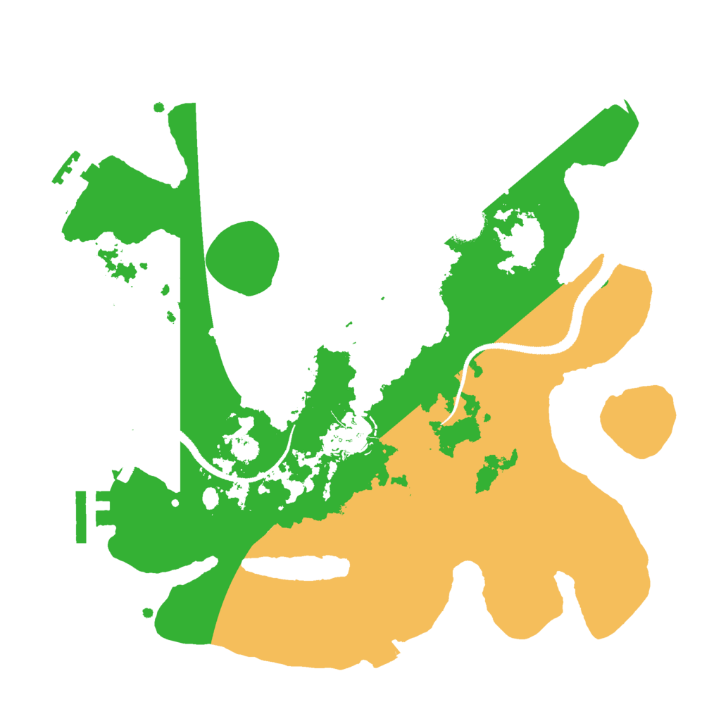 Biome Rust Map: Procedural Map, Size: 2800, Seed: 1030211658