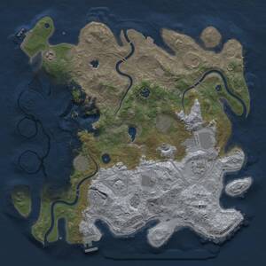 Thumbnail Rust Map: Procedural Map, Size: 4250, Seed: 1899071350, 16 Monuments