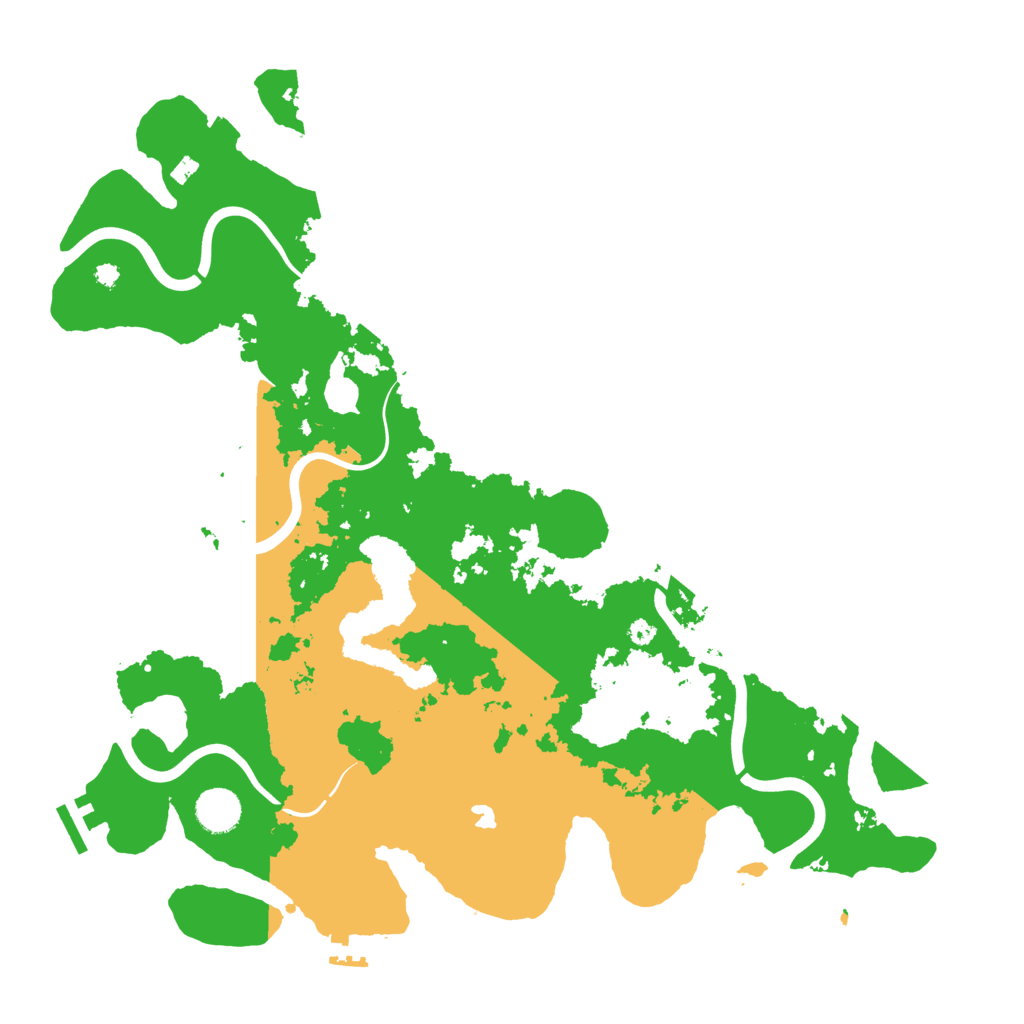 Biome Rust Map: Procedural Map, Size: 4000, Seed: 58858018