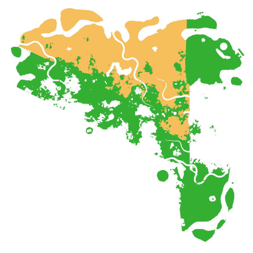 Biome Rust Map: Procedural Map, Size: 6000, Seed: 308692428