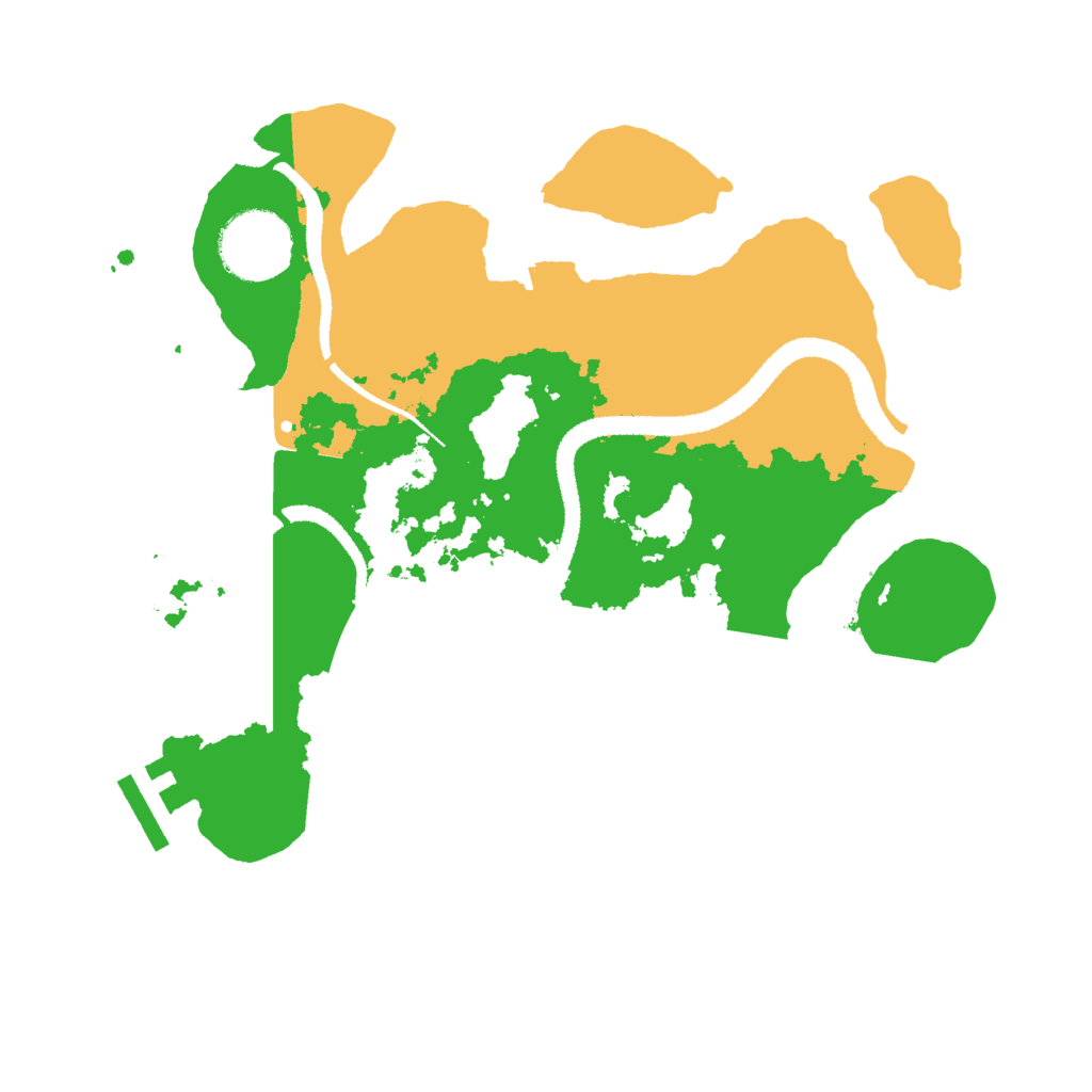 Biome Rust Map: Procedural Map, Size: 2750, Seed: 1489761254