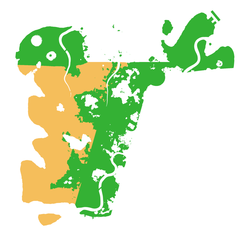 Biome Rust Map: Procedural Map, Size: 4000, Seed: 1749401062