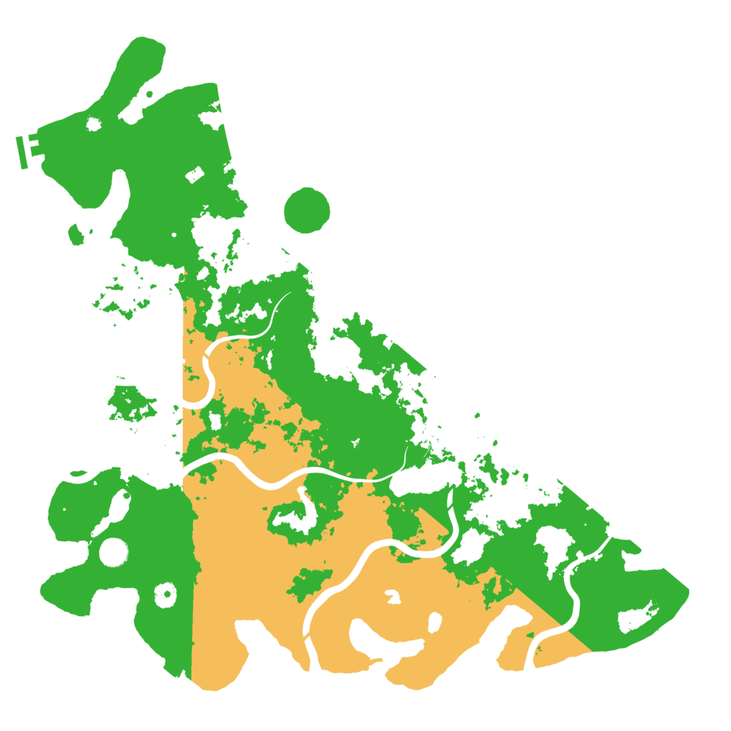 Biome Rust Map: Procedural Map, Size: 4500, Seed: 26580