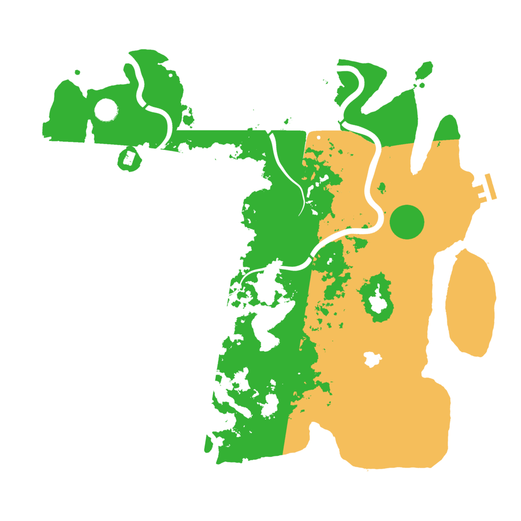 Biome Rust Map: Procedural Map, Size: 4000, Seed: 1046520040