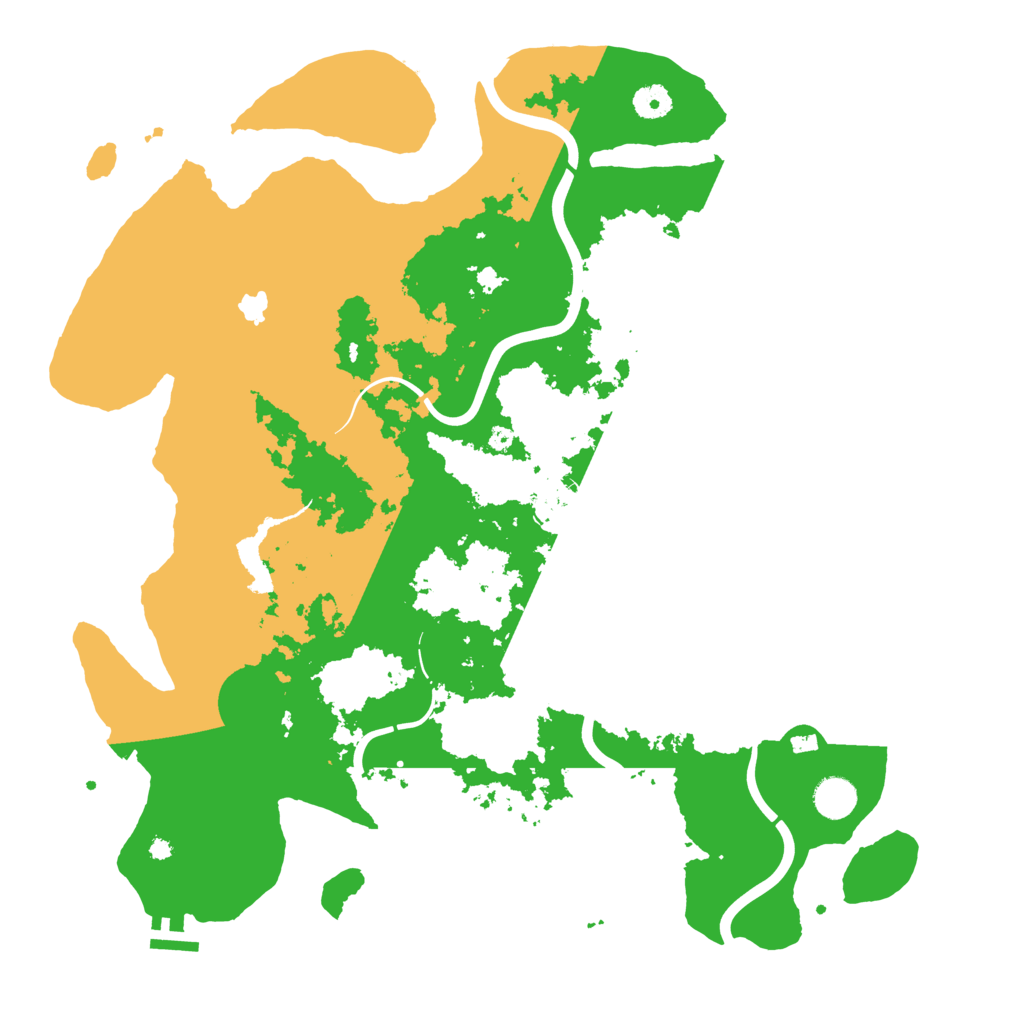 Biome Rust Map: Procedural Map, Size: 4250, Seed: 394202277