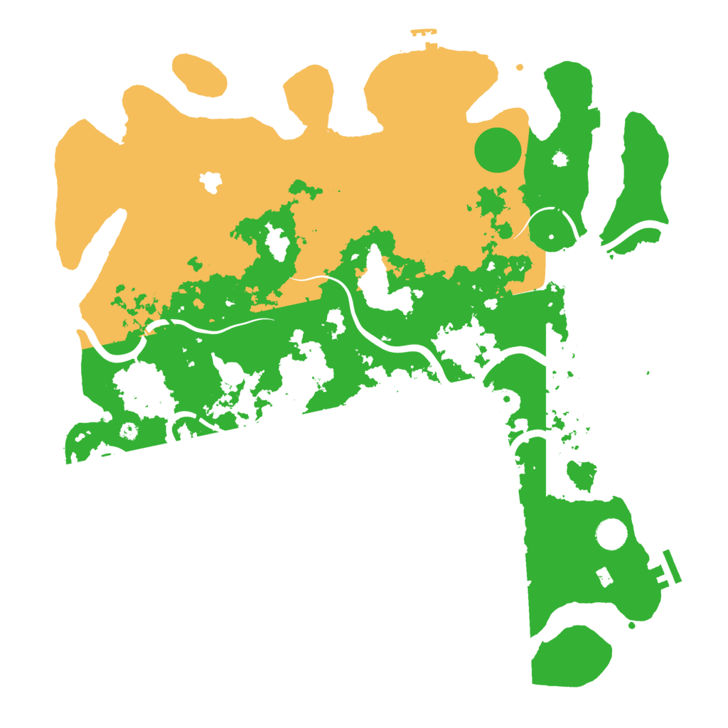Biome Rust Map: Procedural Map, Size: 4250, Seed: 1030580564
