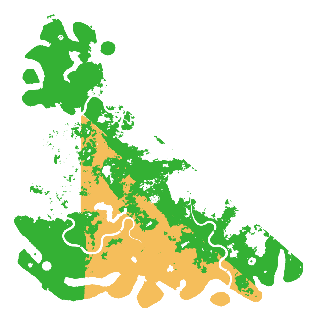 Biome Rust Map: Procedural Map, Size: 6000, Seed: 708429953