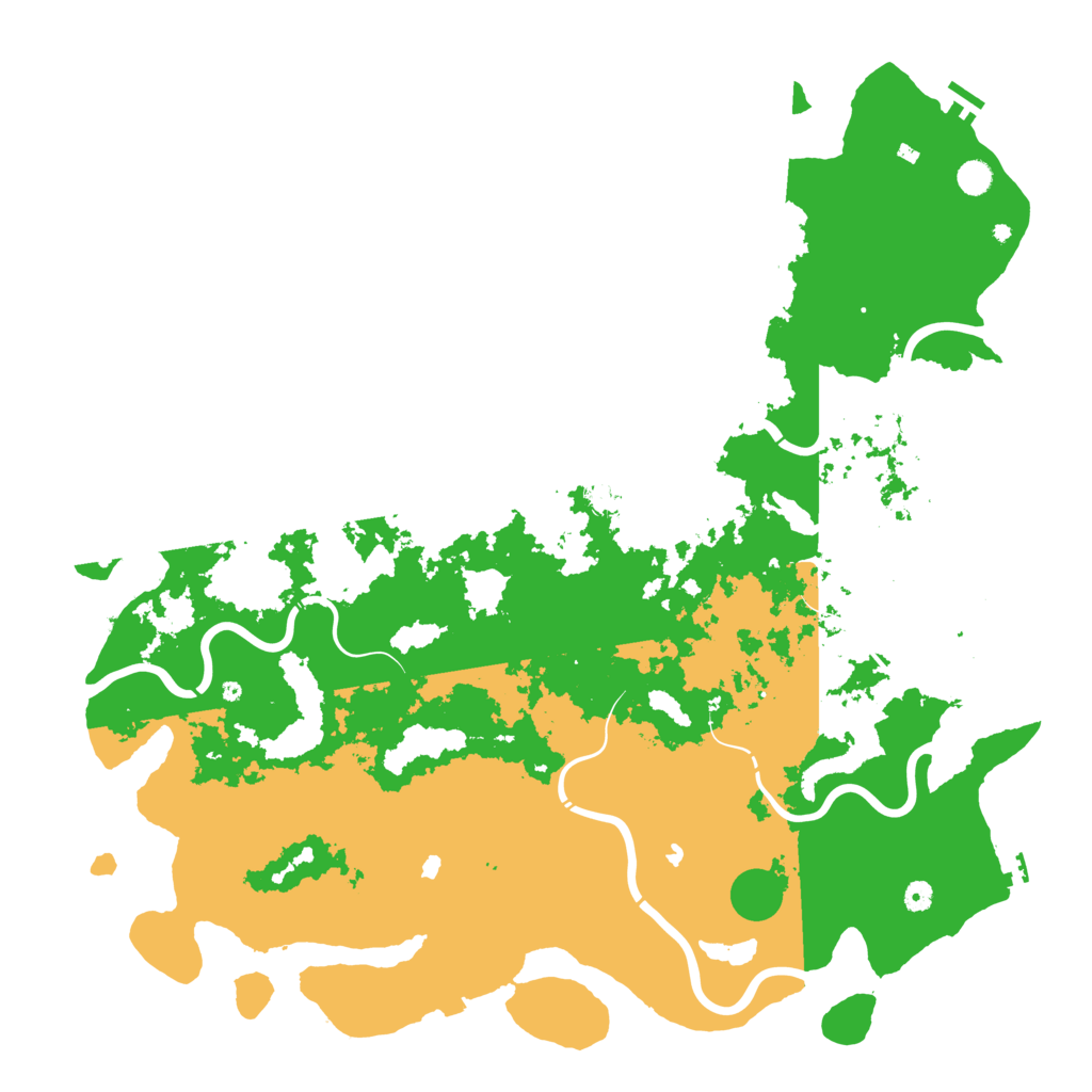 Biome Rust Map: Procedural Map, Size: 5500, Seed: 1721570512
