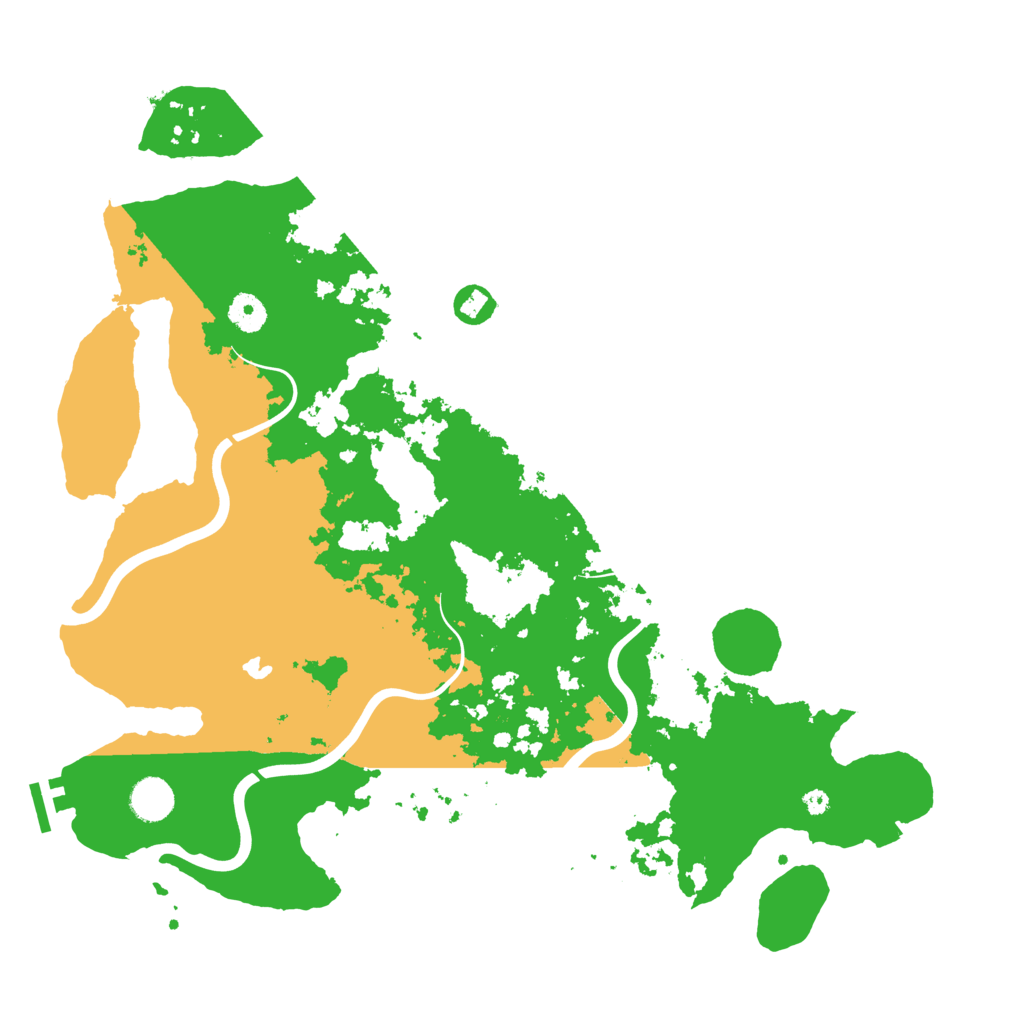 Biome Rust Map: Procedural Map, Size: 4105, Seed: 1234567890