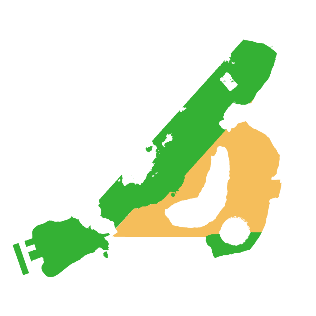 Biome Rust Map: Procedural Map, Size: 2000, Seed: 666780