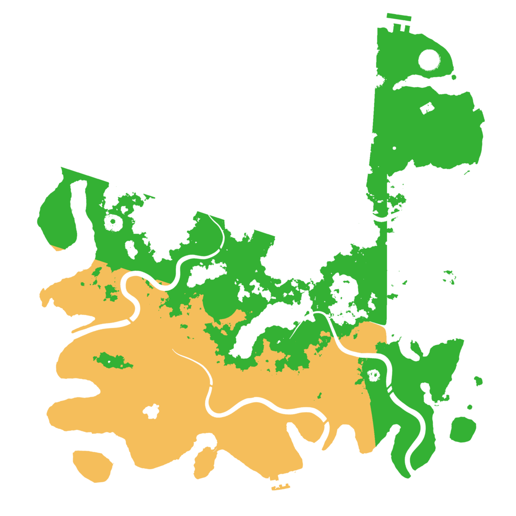 Biome Rust Map: Procedural Map, Size: 4250, Seed: 69250819