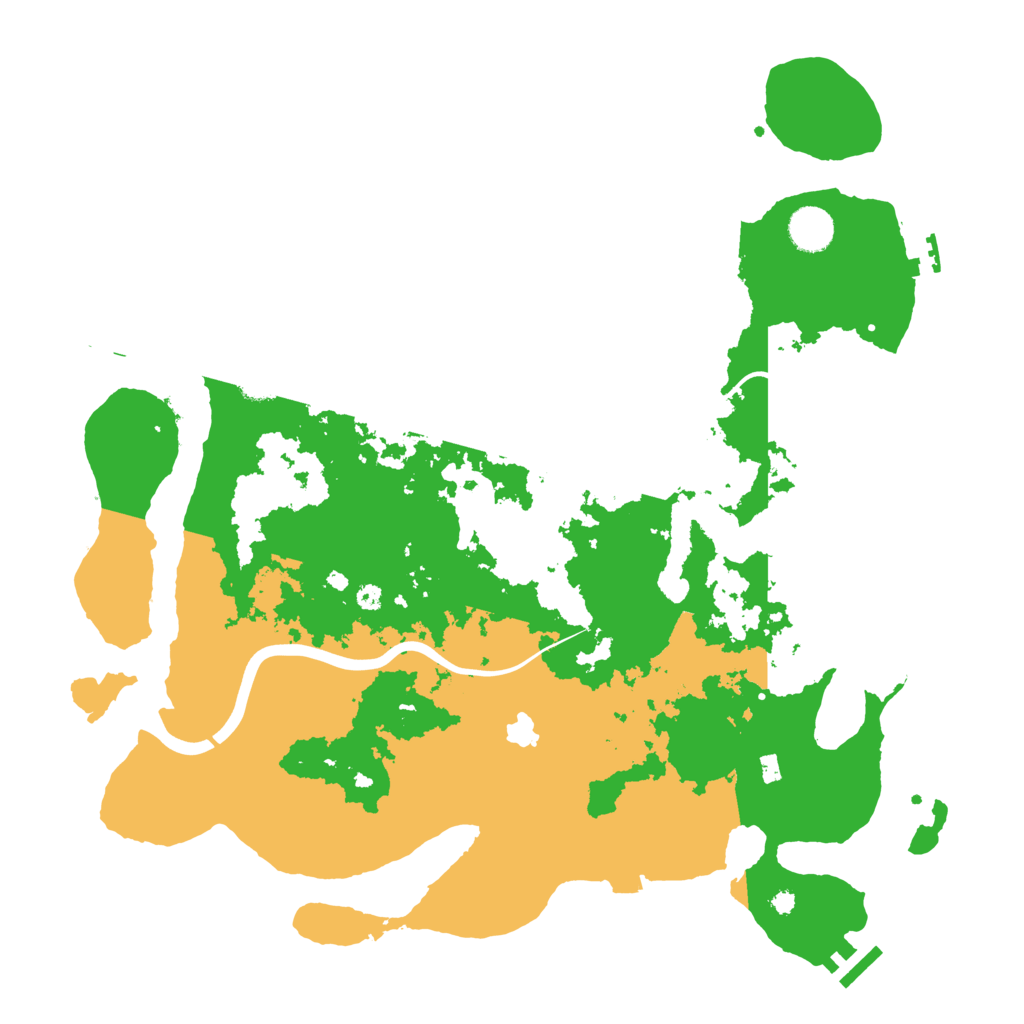 Biome Rust Map: Procedural Map, Size: 4000, Seed: 1148068706