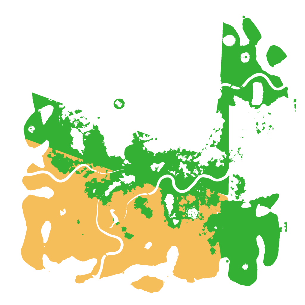 Biome Rust Map: Procedural Map, Size: 4700, Seed: 853375670