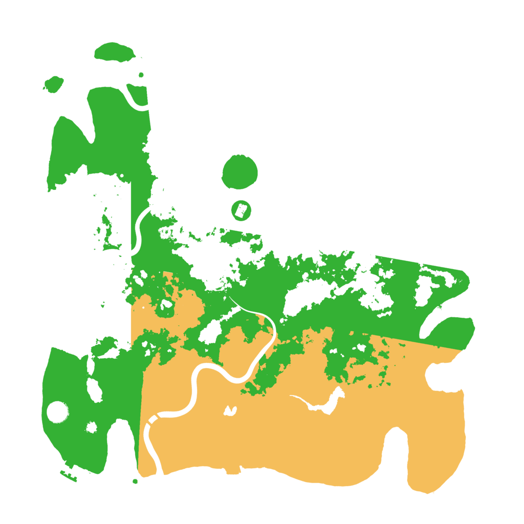 Biome Rust Map: Procedural Map, Size: 4250, Seed: 27397