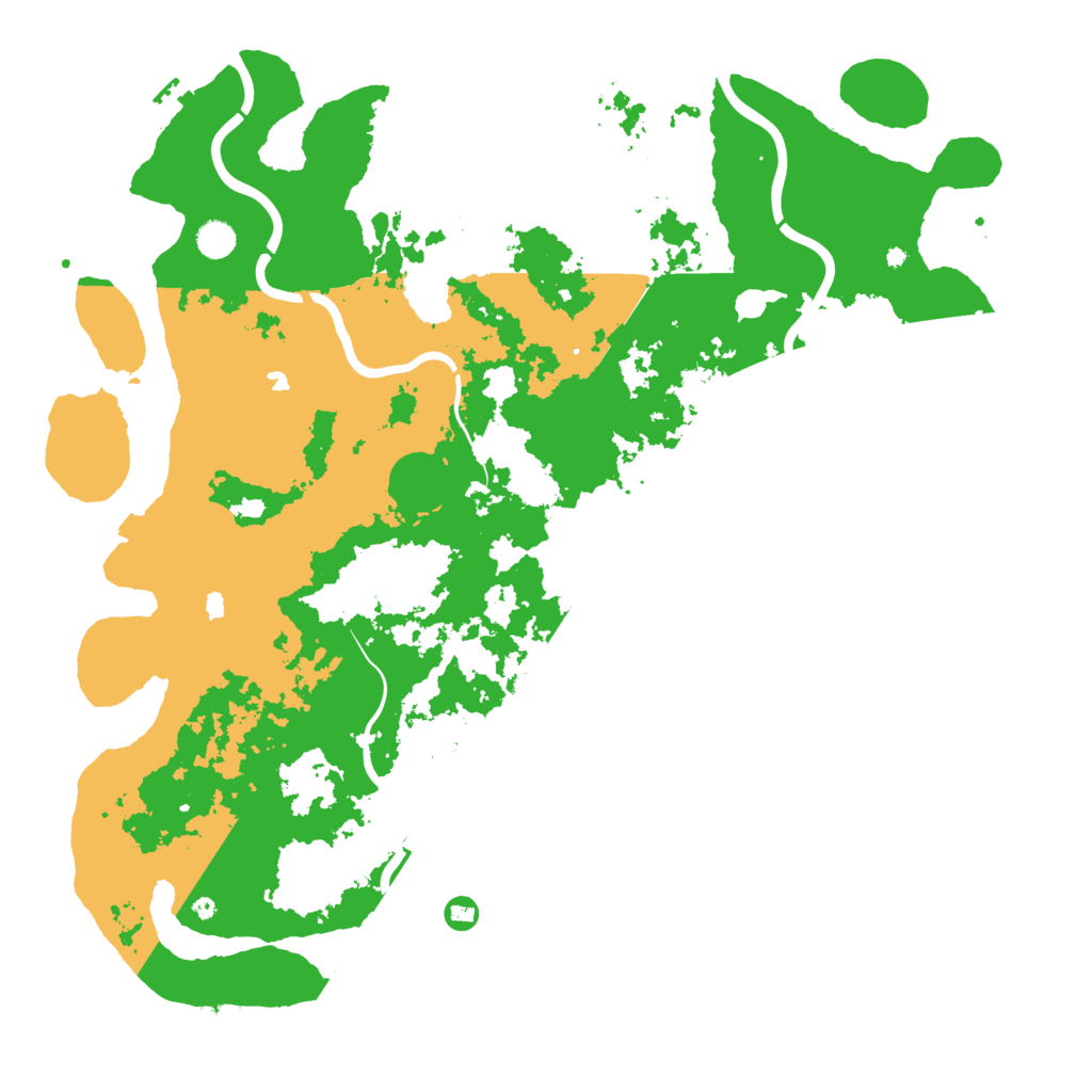 Biome Rust Map: Procedural Map, Size: 5000, Seed: 322