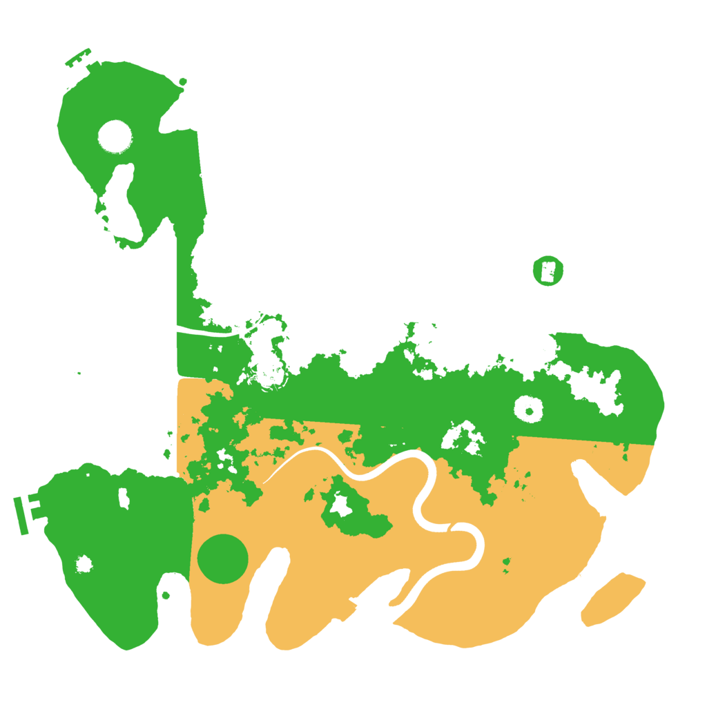 Biome Rust Map: Procedural Map, Size: 3750, Seed: 769983706