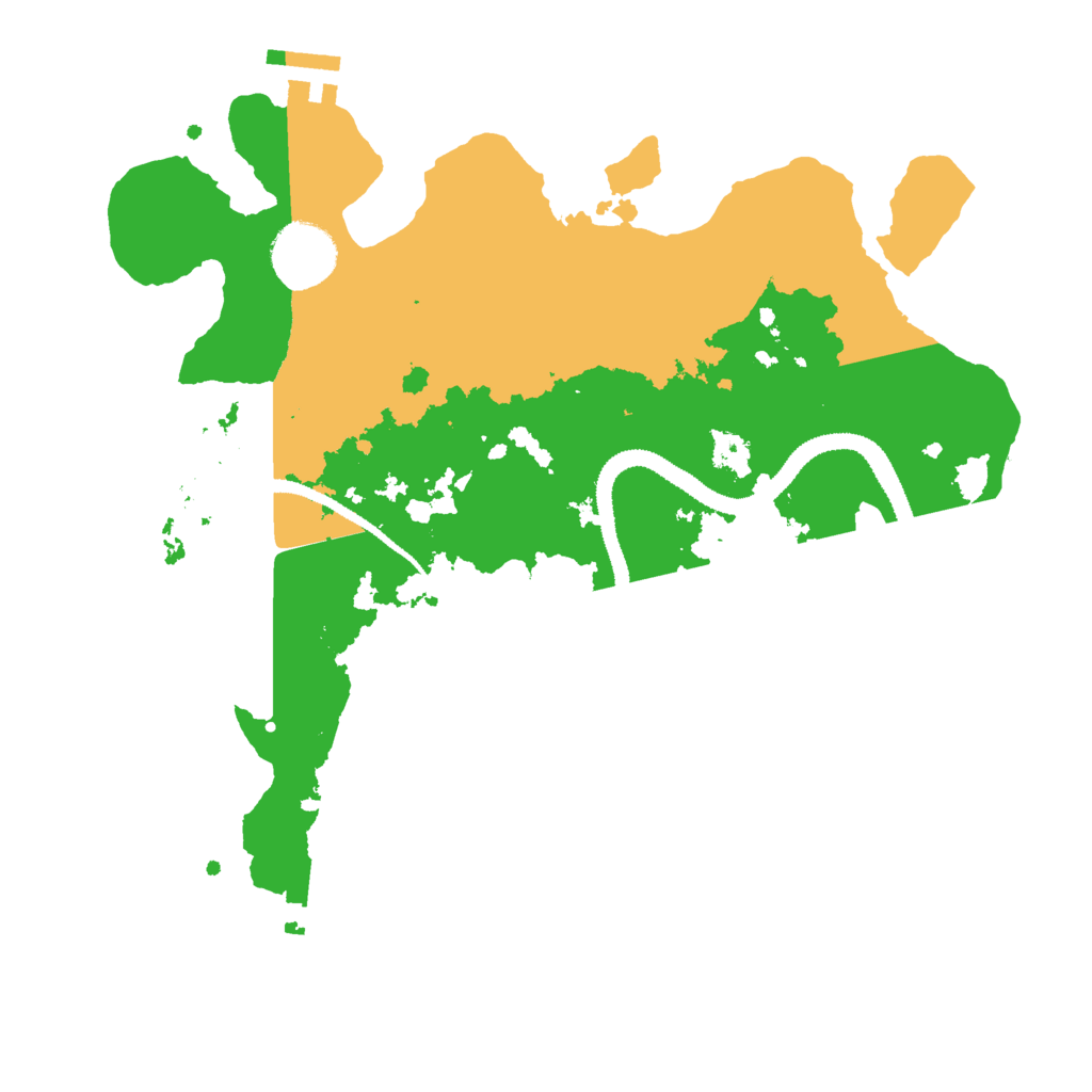 Biome Rust Map: Procedural Map, Size: 3000, Seed: 5583992