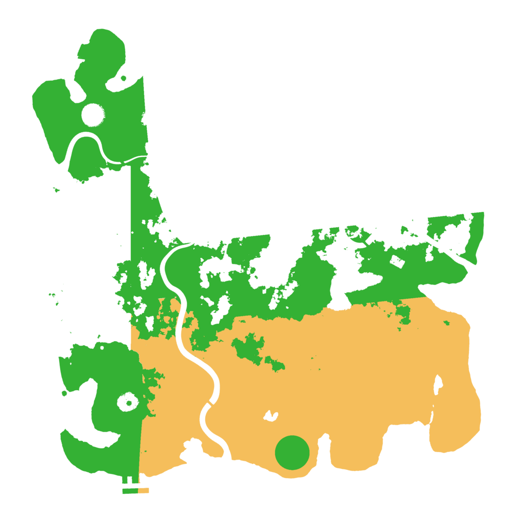 Biome Rust Map: Procedural Map, Size: 4000, Seed: 824606696