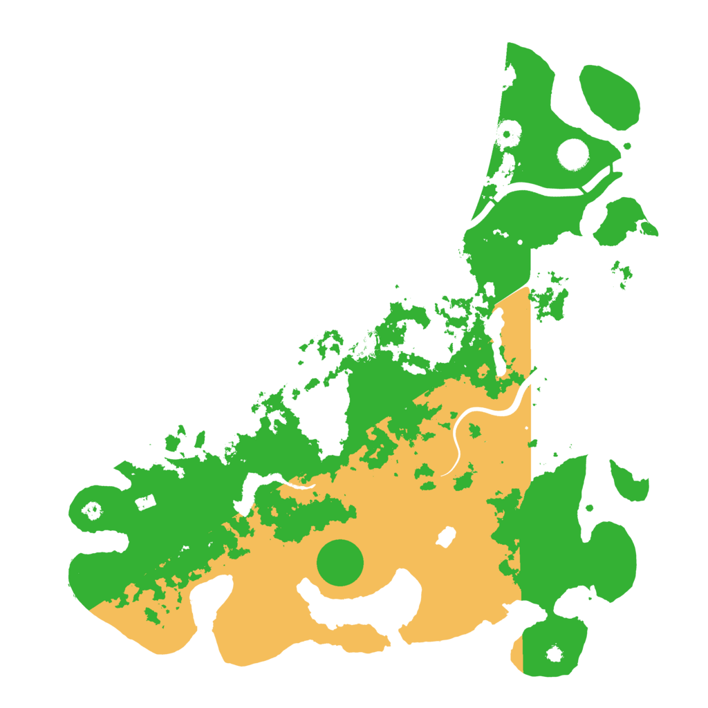 Biome Rust Map: Procedural Map, Size: 4000, Seed: 87525