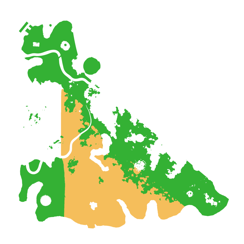 Biome Rust Map: Procedural Map, Size: 4000, Seed: 1517098251