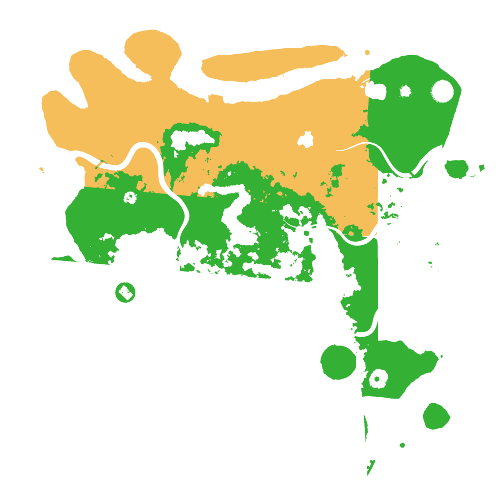 Biome Rust Map: Procedural Map, Size: 4000, Seed: 743980