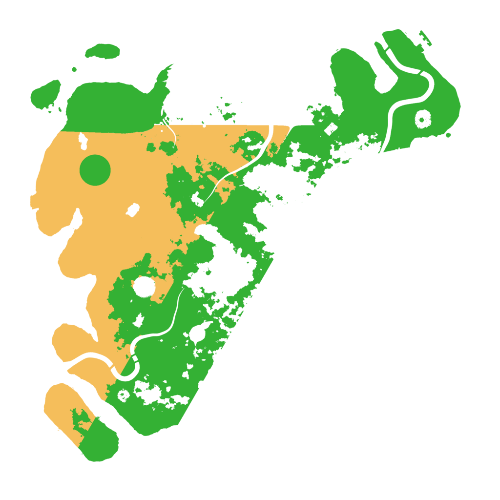 Biome Rust Map: Procedural Map, Size: 4250, Seed: 1123755004