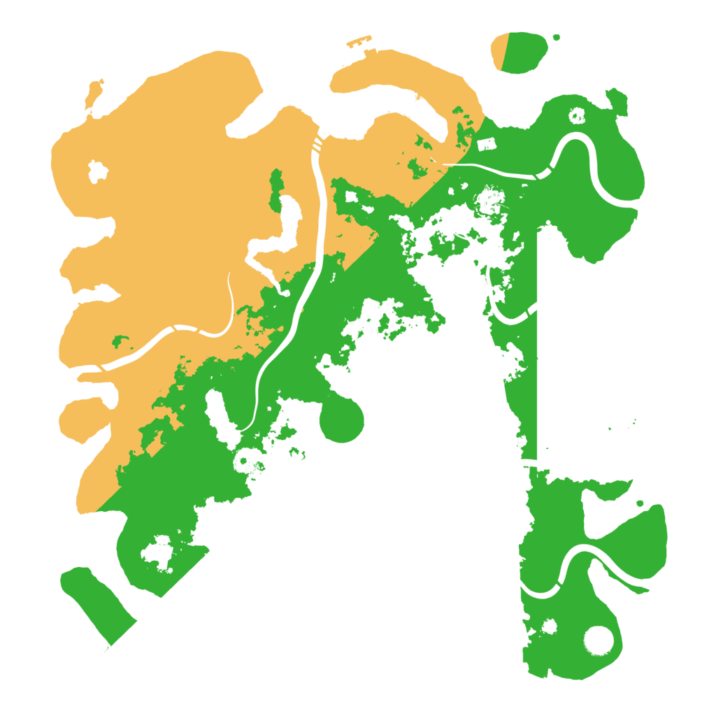 Biome Rust Map: Procedural Map, Size: 4250, Seed: 632572395