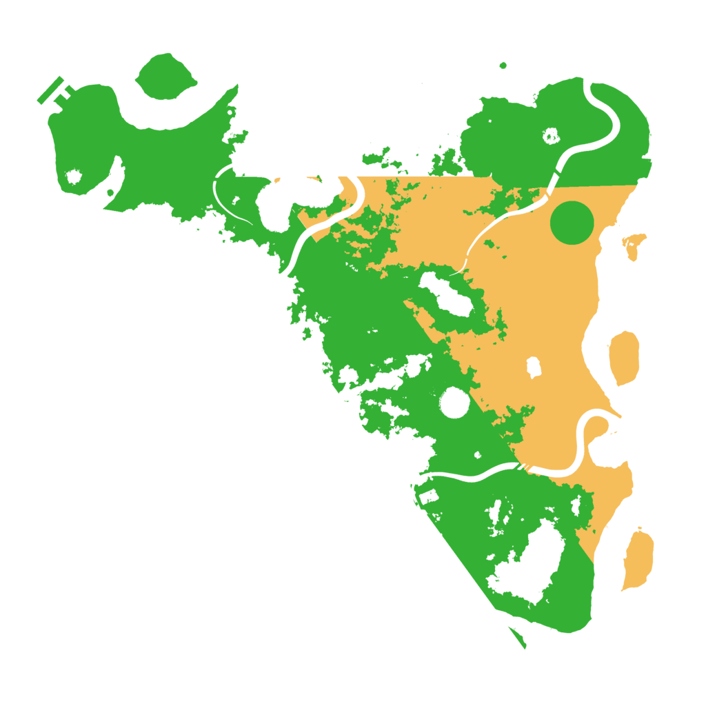 Biome Rust Map: Procedural Map, Size: 4250, Seed: 1085408489