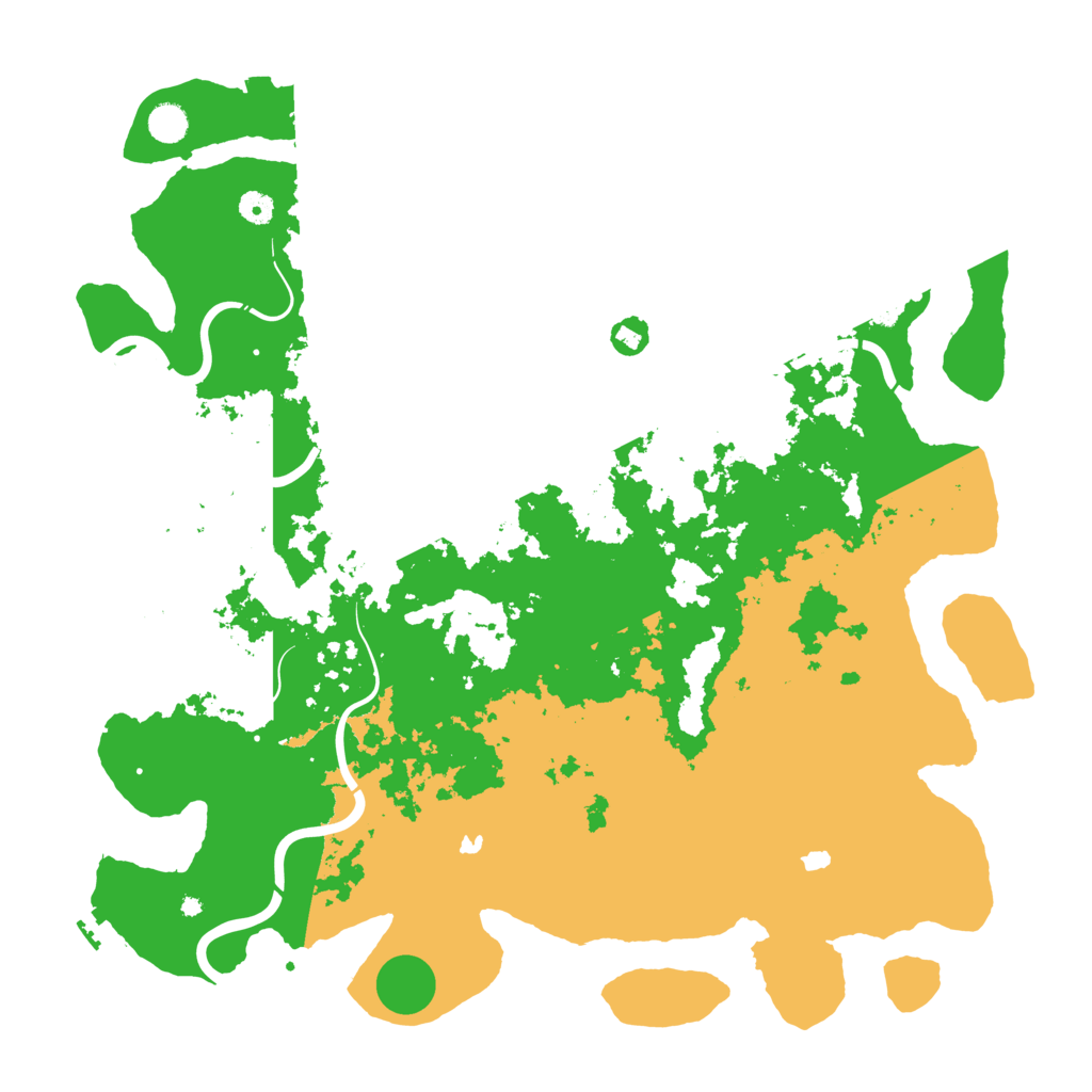 Biome Rust Map: Procedural Map, Size: 4850, Seed: 9125009