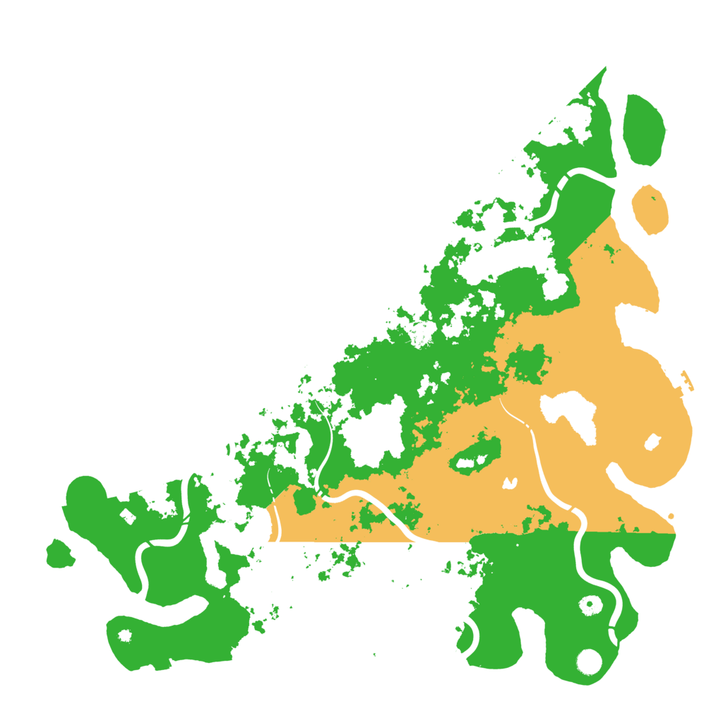 Biome Rust Map: Procedural Map, Size: 5000, Seed: 1592742031