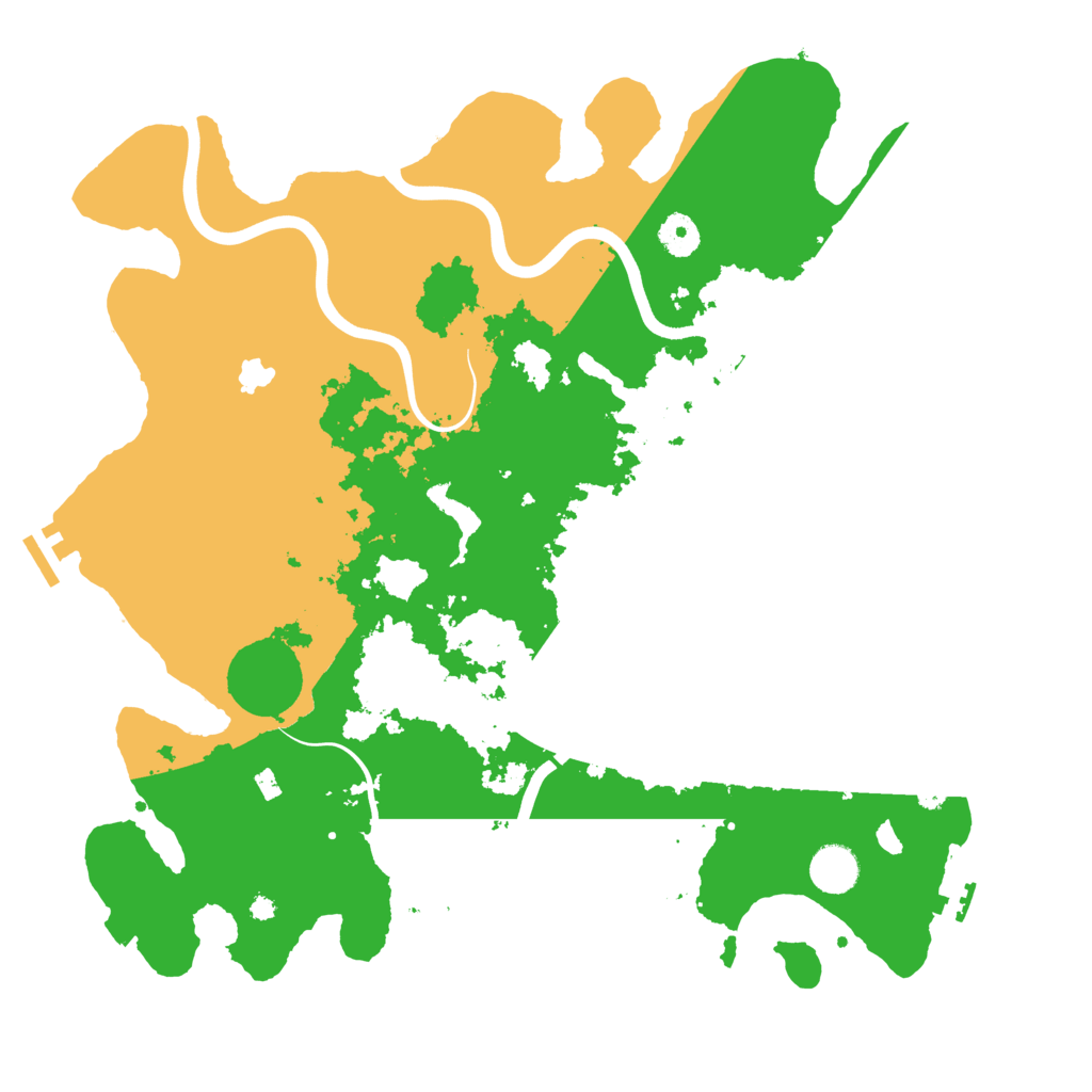 Biome Rust Map: Procedural Map, Size: 4000, Seed: 1314836694