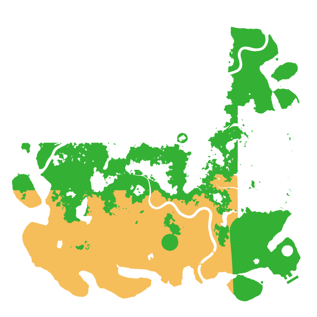Biome Rust Map: Procedural Map, Size: 5000, Seed: 354154813