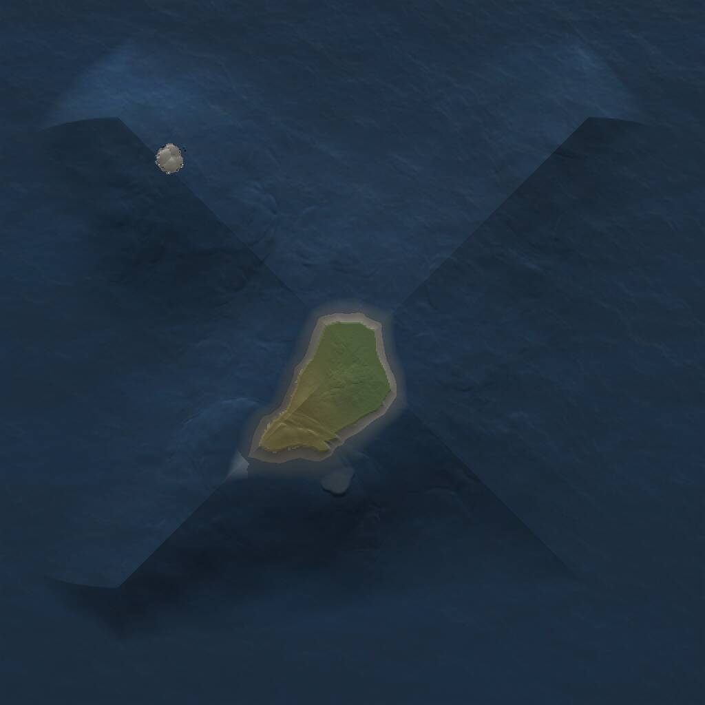 Rust Map: Procedural Map, Size: 1000, Seed: 713407296, 1 Monuments