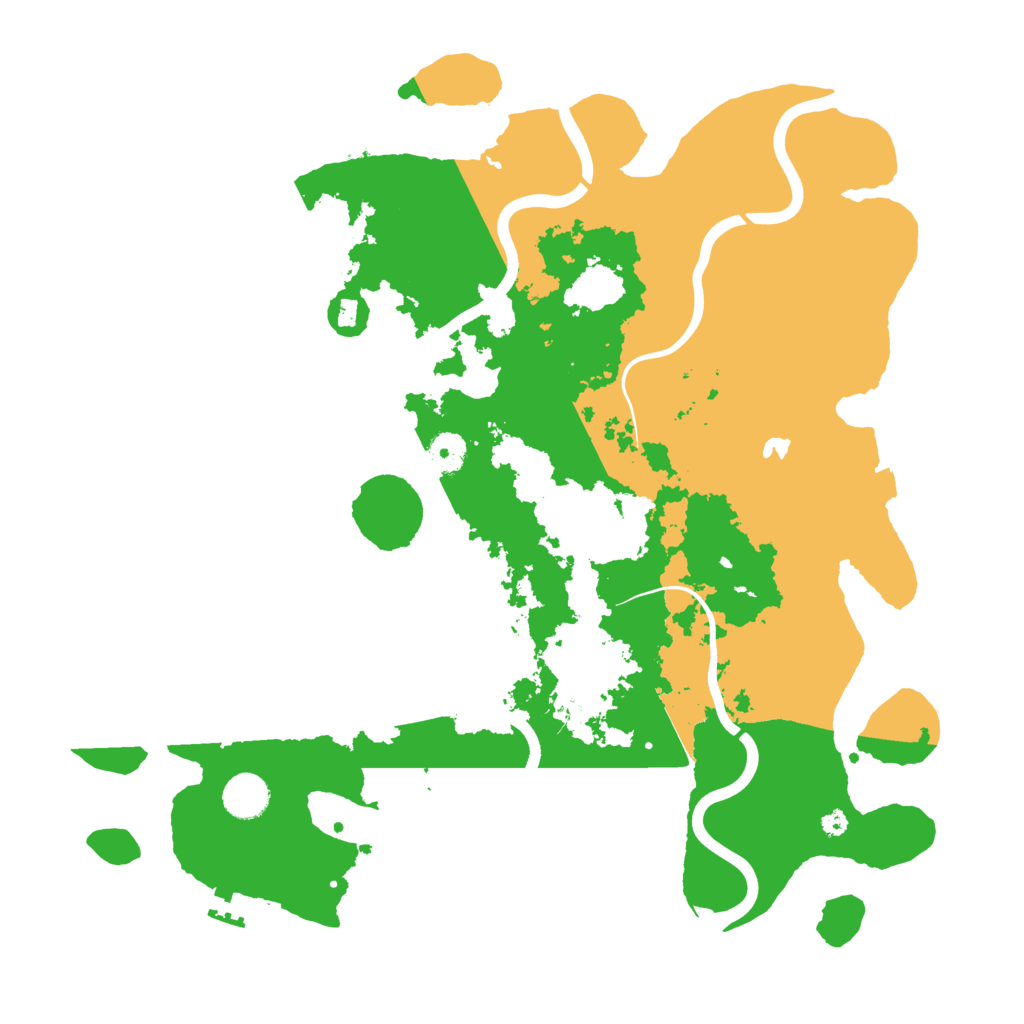 Biome Rust Map: Procedural Map, Size: 4000, Seed: 85479654