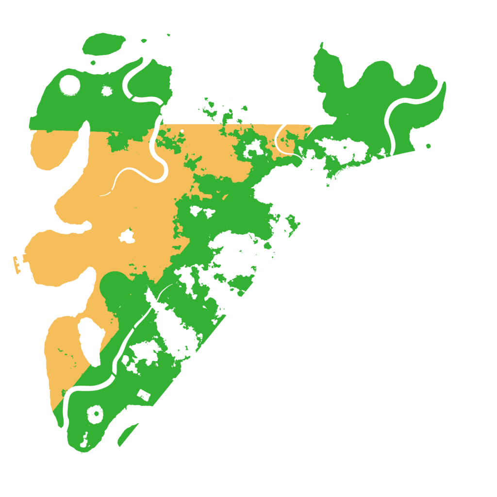 Biome Rust Map: Procedural Map, Size: 4250, Seed: 480645517